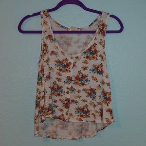 Floral tank top